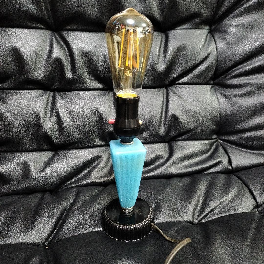 アンティーク ランプ ミルクガラス 昭和レトロ