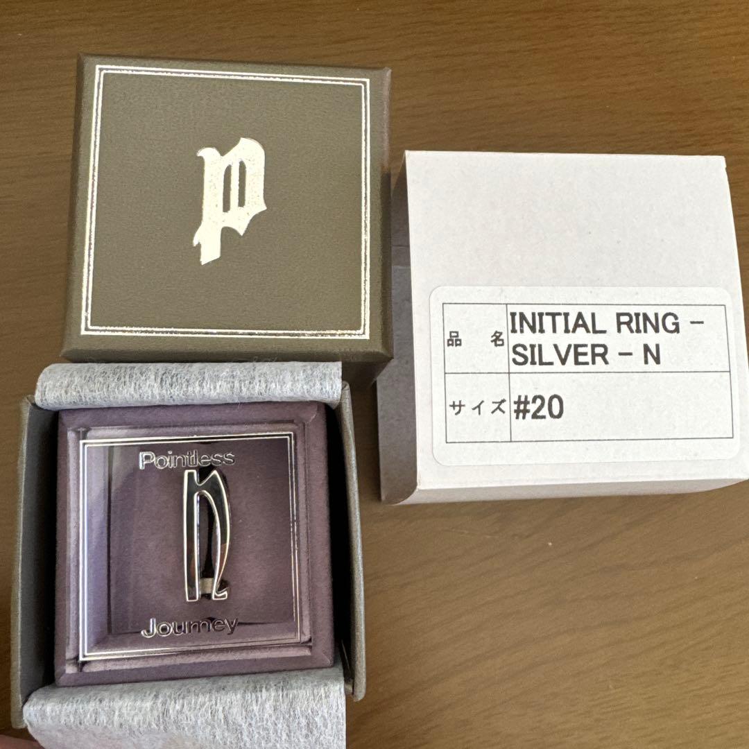 T*k様 POINTLESS JOURNEY INITIAL RING - SI
