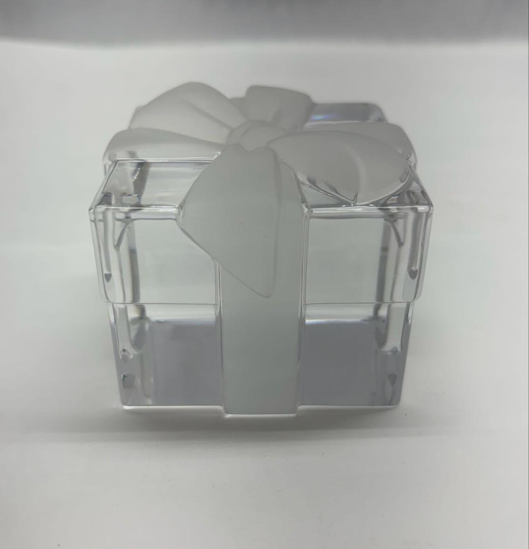 Tiffany＆Co. クリスタル　リボンボックス　ペーパーウェイト