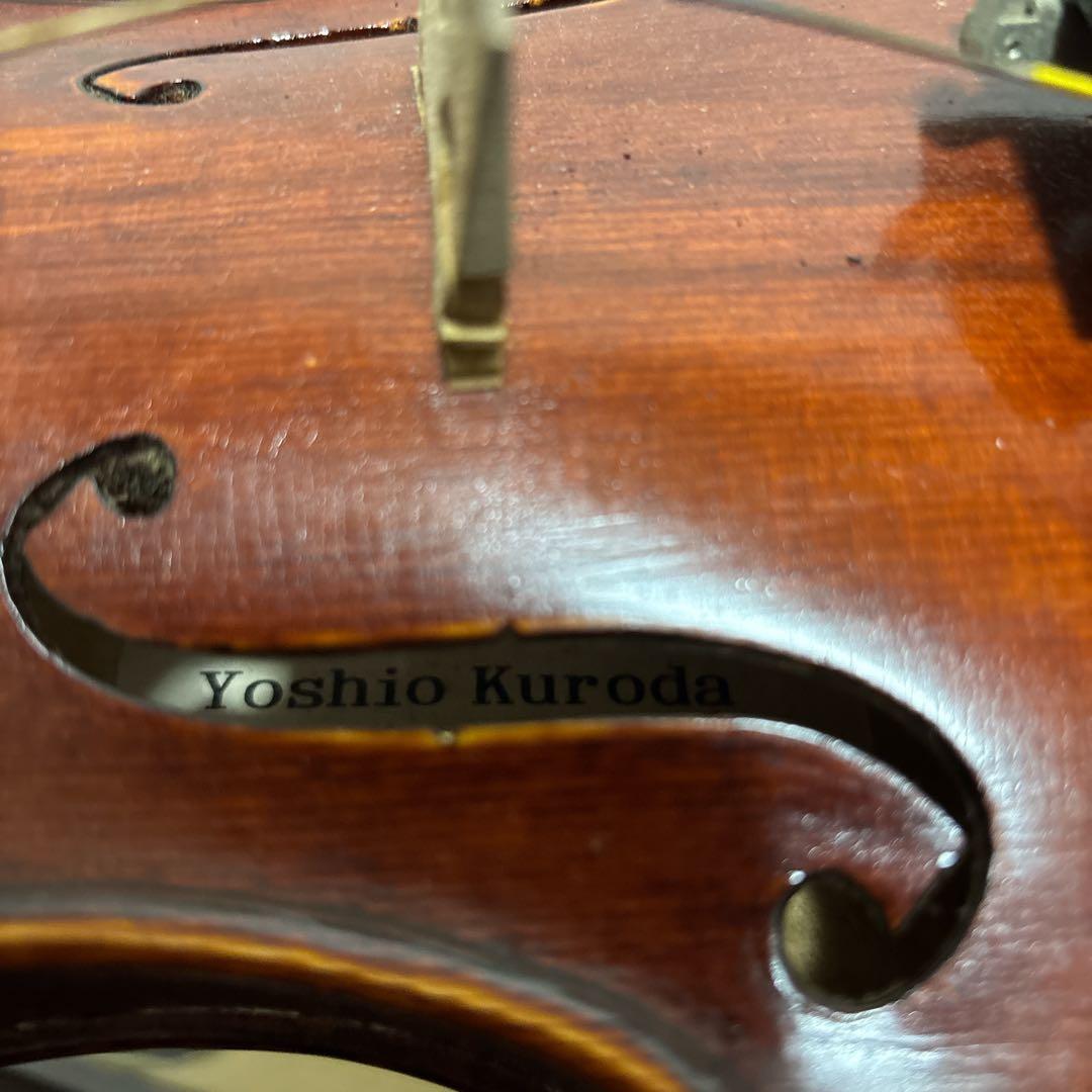 希少Yoshio Kuroda バイオリン 専用ケース付き 2000年