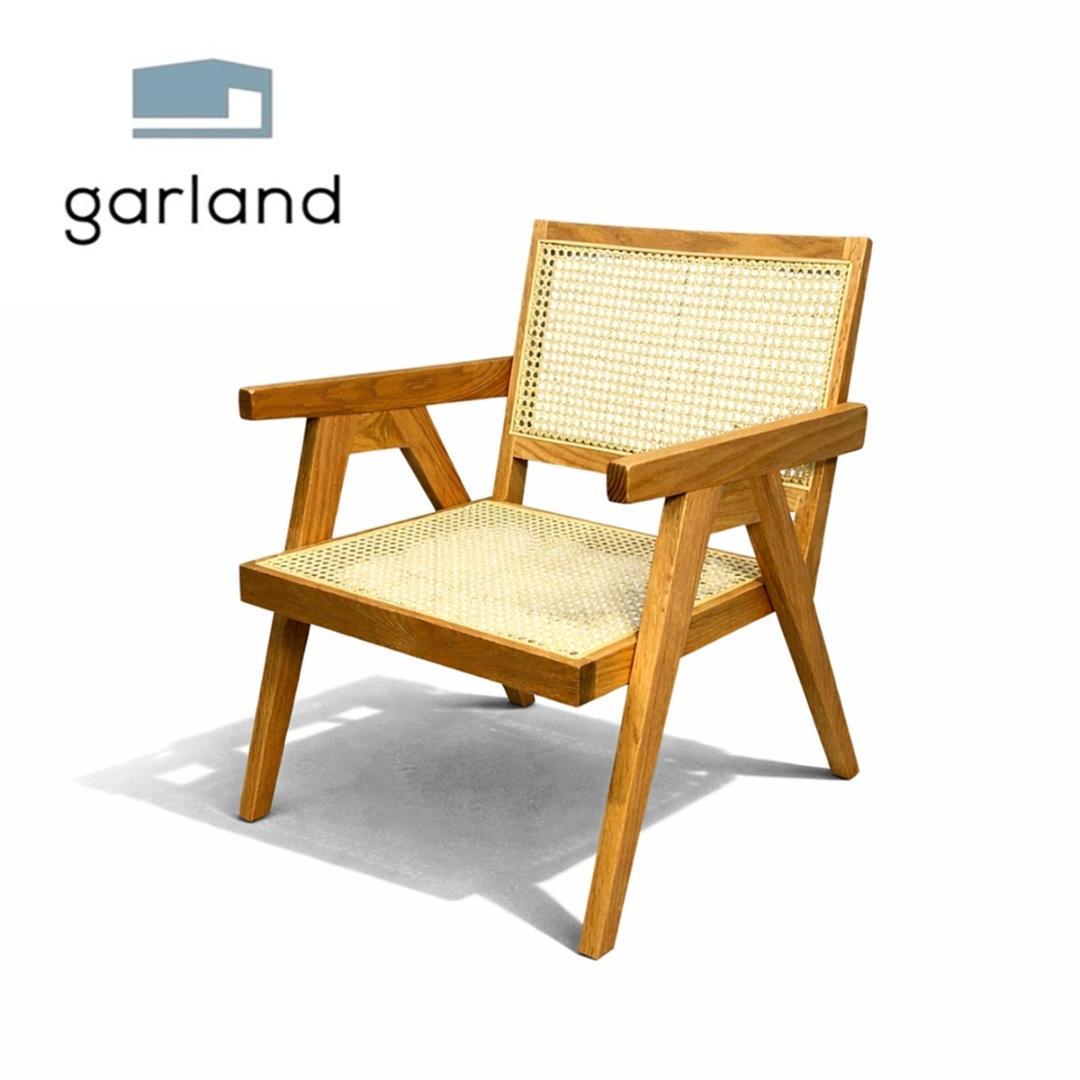 ピエール ジャンヌレ イージーチェア ラウンジチェア 椅子 籐 リプロダクト品