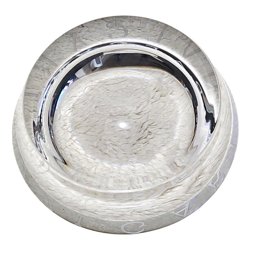 【極美品】BVLGARI×ロゼンタール クリスタル 灰皿 箱付き 置物 陶器