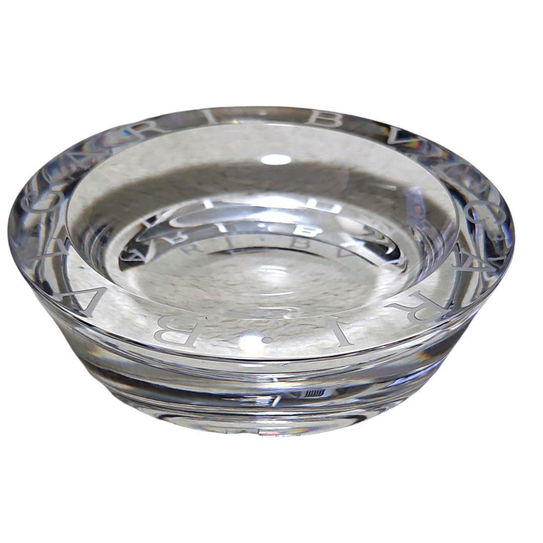 【極美品】BVLGARI×ロゼンタール クリスタル 灰皿 箱付き 置物 陶器