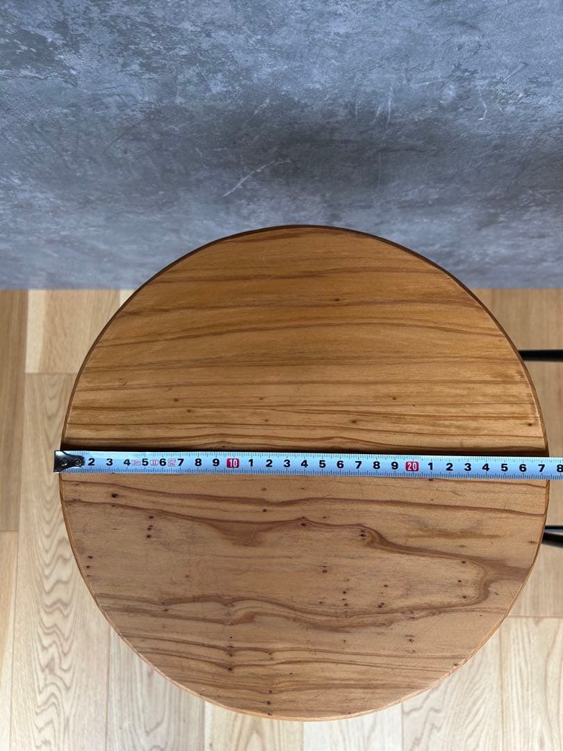 カウンターチェア　アイアン　2脚セット