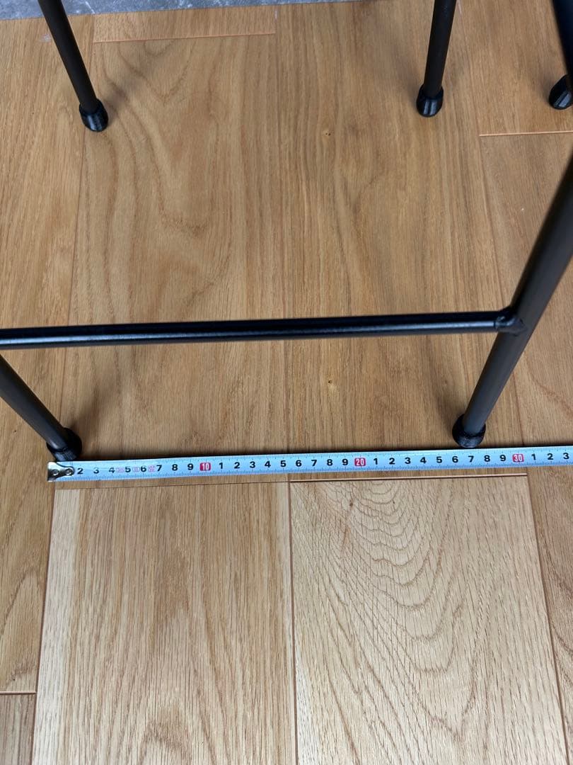 カウンターチェア　アイアン　2脚セット