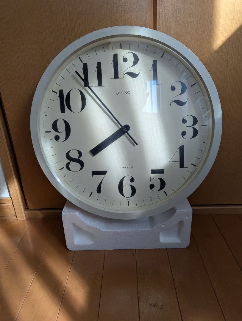 購入前コメント宜しく・レトロSEIKO・TRANSISTOR丸型壁掛け時計
