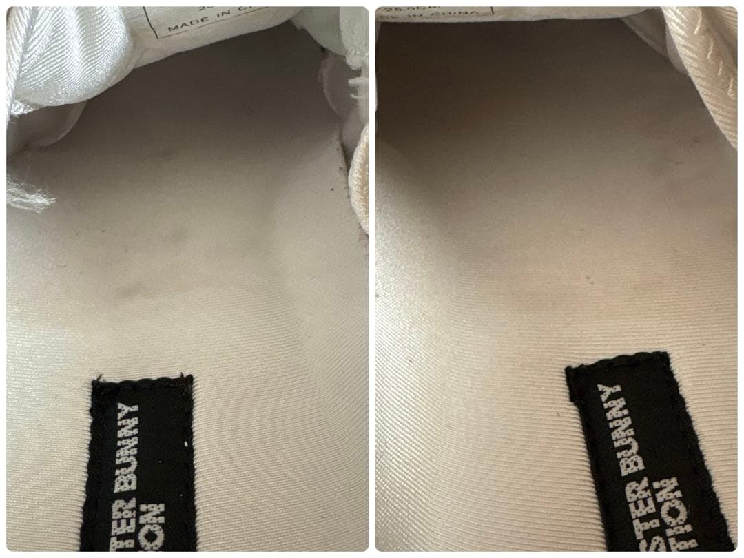 マスターバニー ゴルフシューズ （25.5㌢） スパイクレス ホワイト 良品