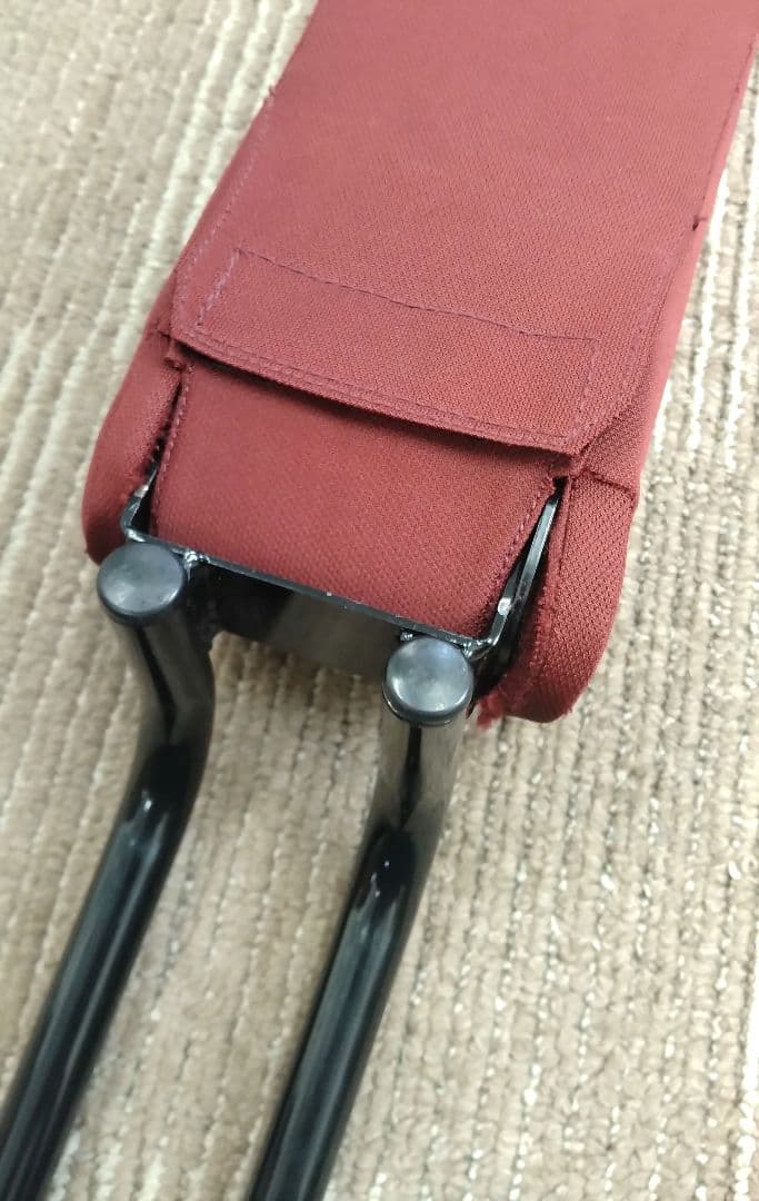 三菱 アイ HA1W 純正オプション アームレスト レッド