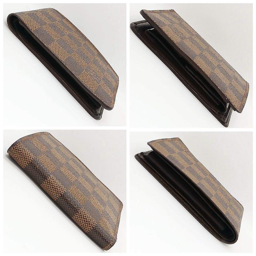 ★良品★ルイヴィトン ダミエ ポルトフォイユ マルコ★二つ折り財布★男女兼用★