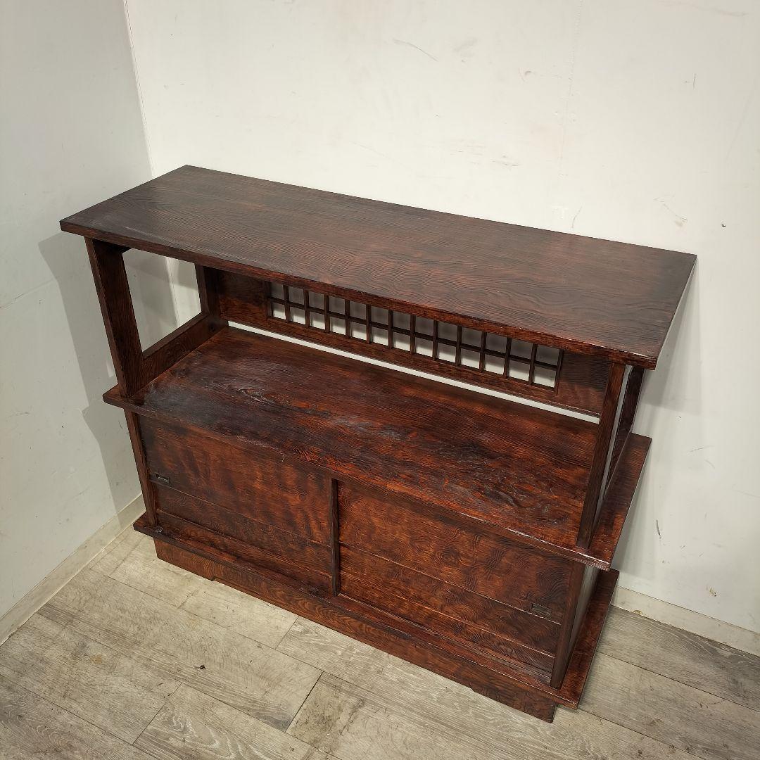 M♦年始Sale東名 ジャパンヴィンテージ　和　茶棚　飾り棚　サイドボード