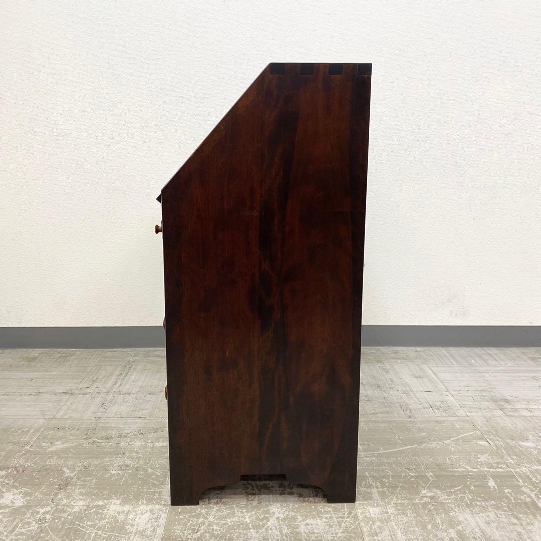 松本民芸家具 ライティングビューロー チェスト デスク 机 民藝 民芸家具 2