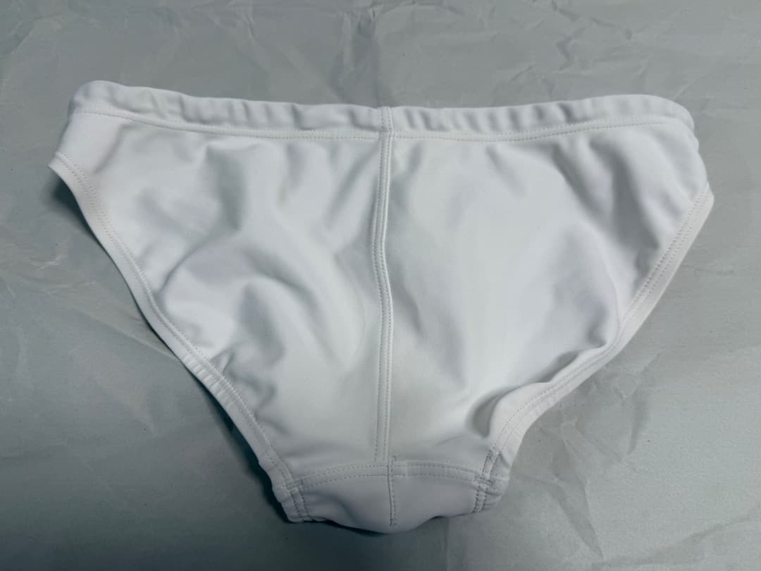 【Lサイズ】arena 競泳水着 【ホワイト 白】競パン