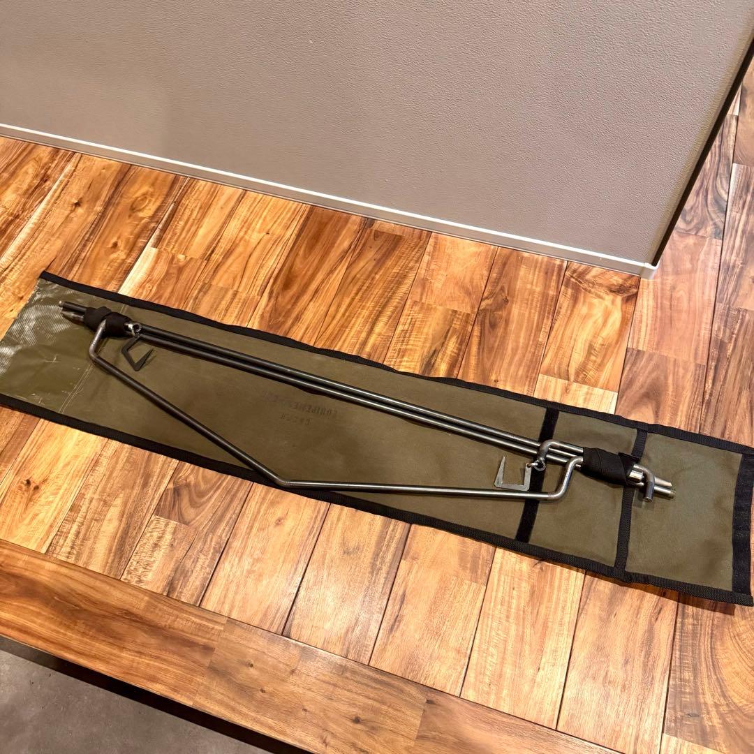 【ケース付】サンゾクマウンテン ショック（ランタン スタンド ポール）