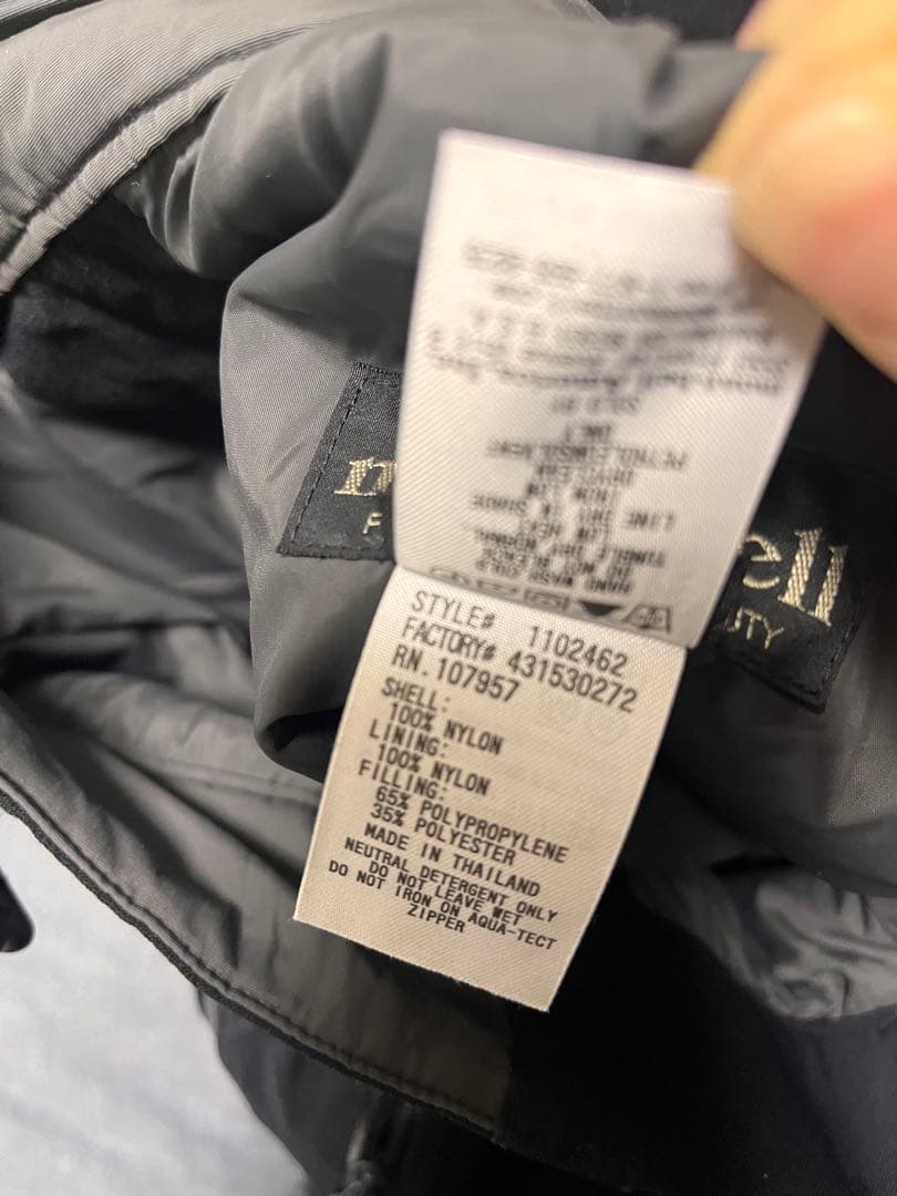 Montbellレディース用スキーパンツ・XL・黒