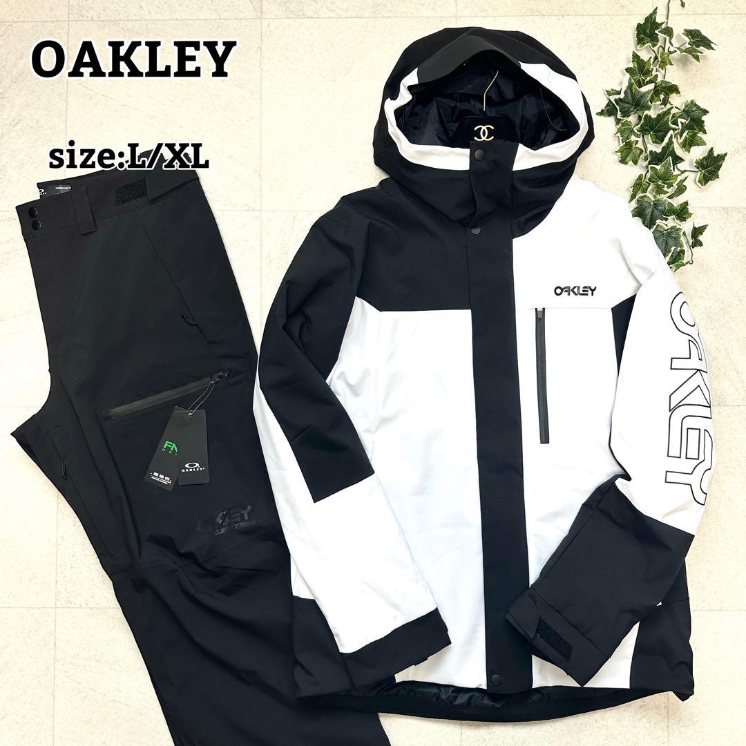 タグ付あり【OAKLEY】スノーボードウェア 上下 セットアップ L/XL