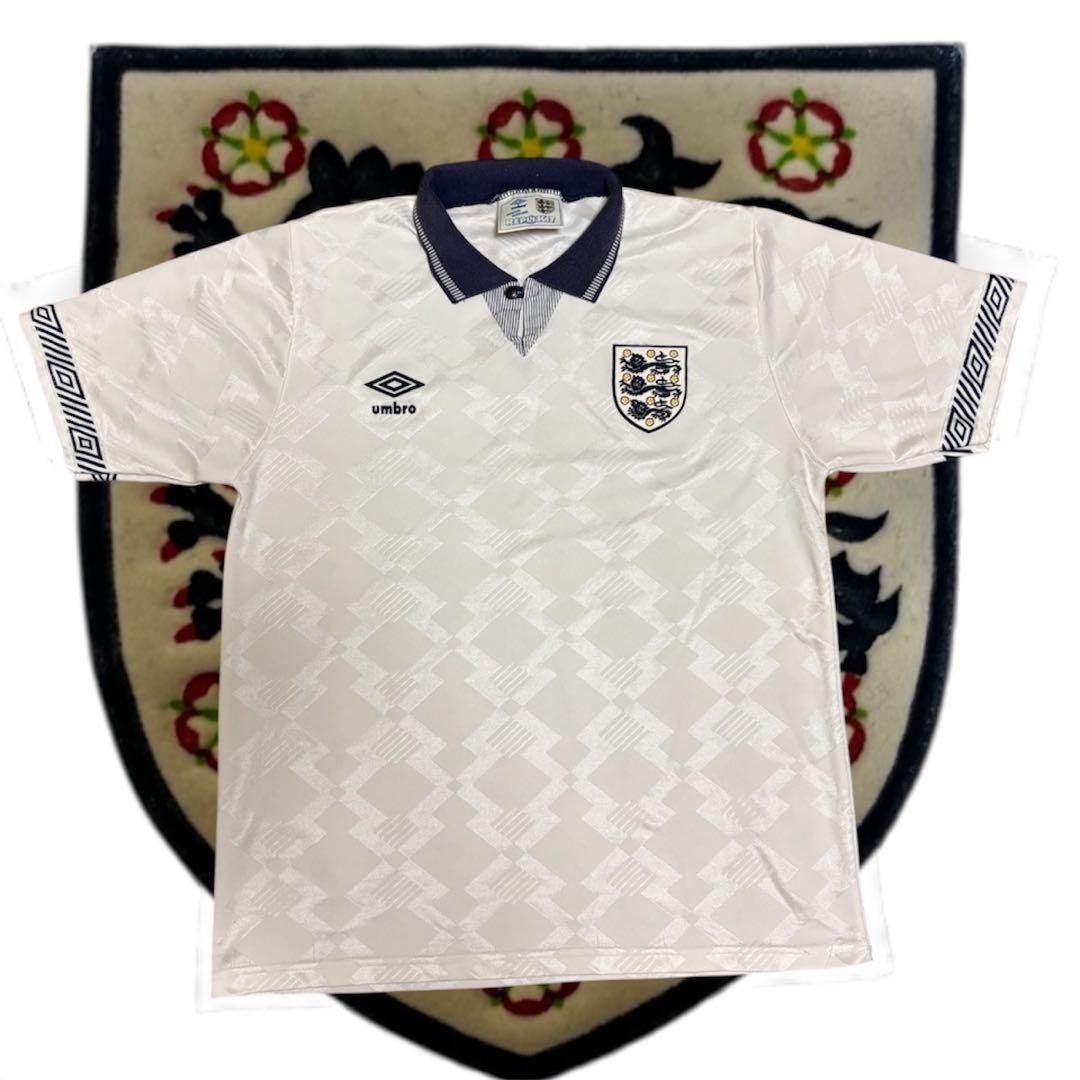 【激レア】イングランド代表 1990-1992 ビンテージホームユニフォーム