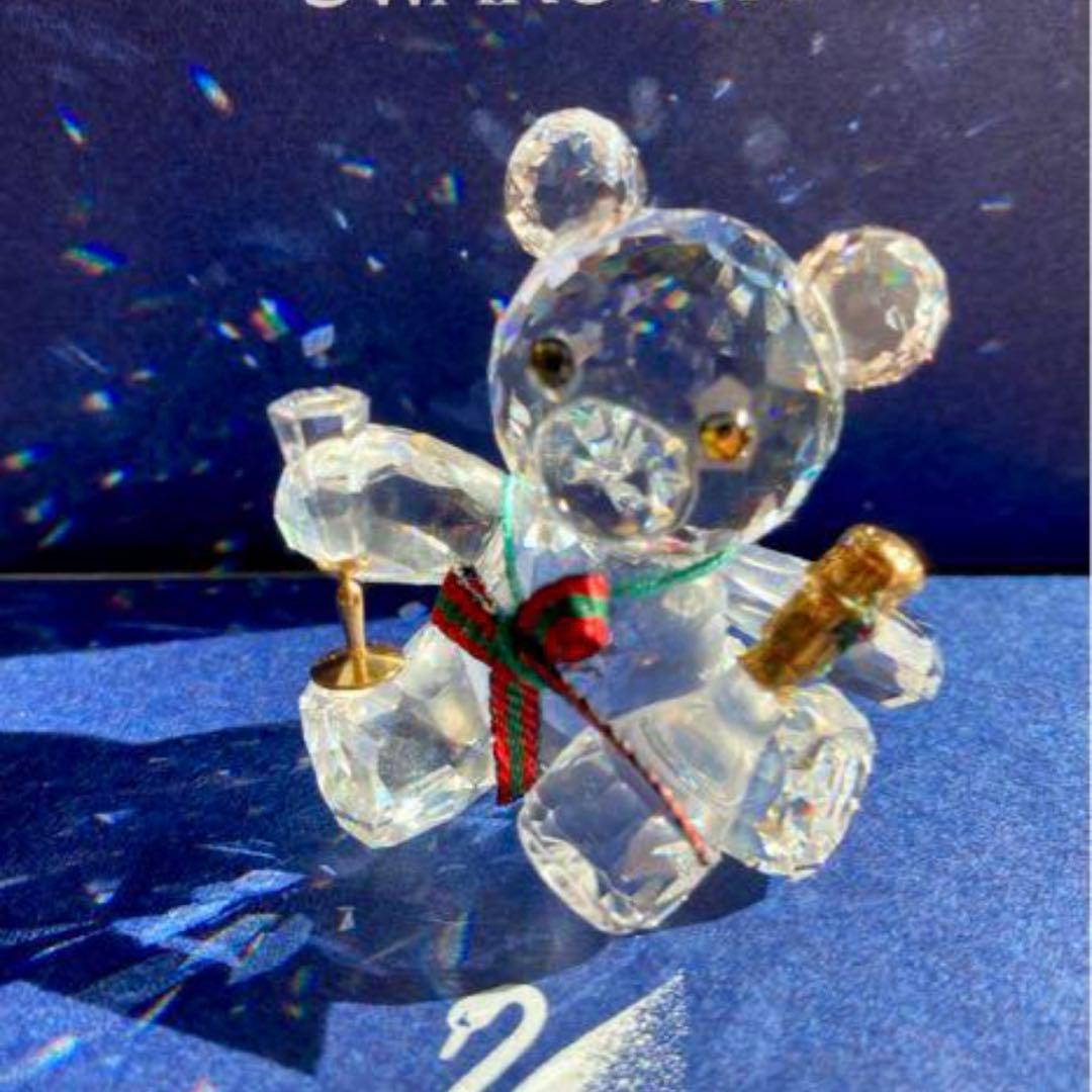 SWAROVSKI スワロフスキー クリスベア 乾杯