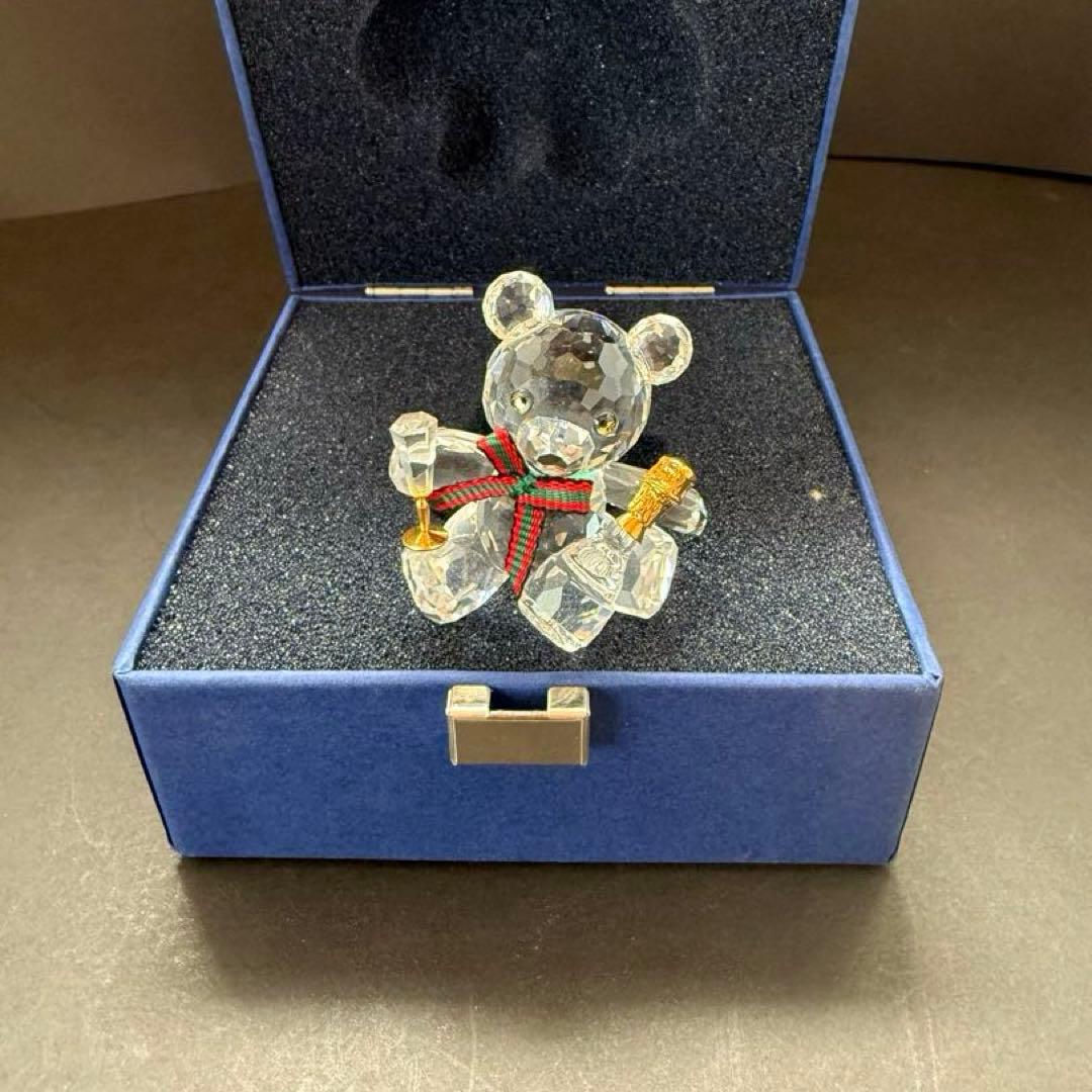 SWAROVSKI スワロフスキー クリスベア 乾杯