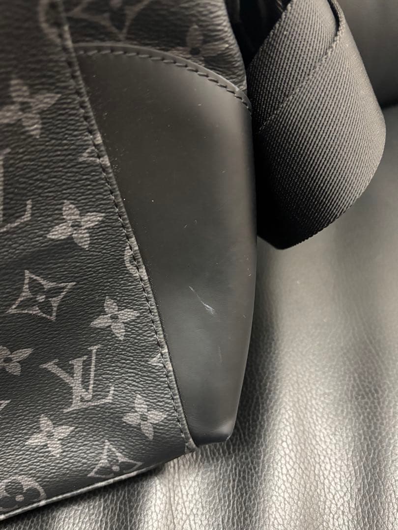 LOUIS VUITTON ルイヴィトン　メッセンジャー　モノグラム　黒