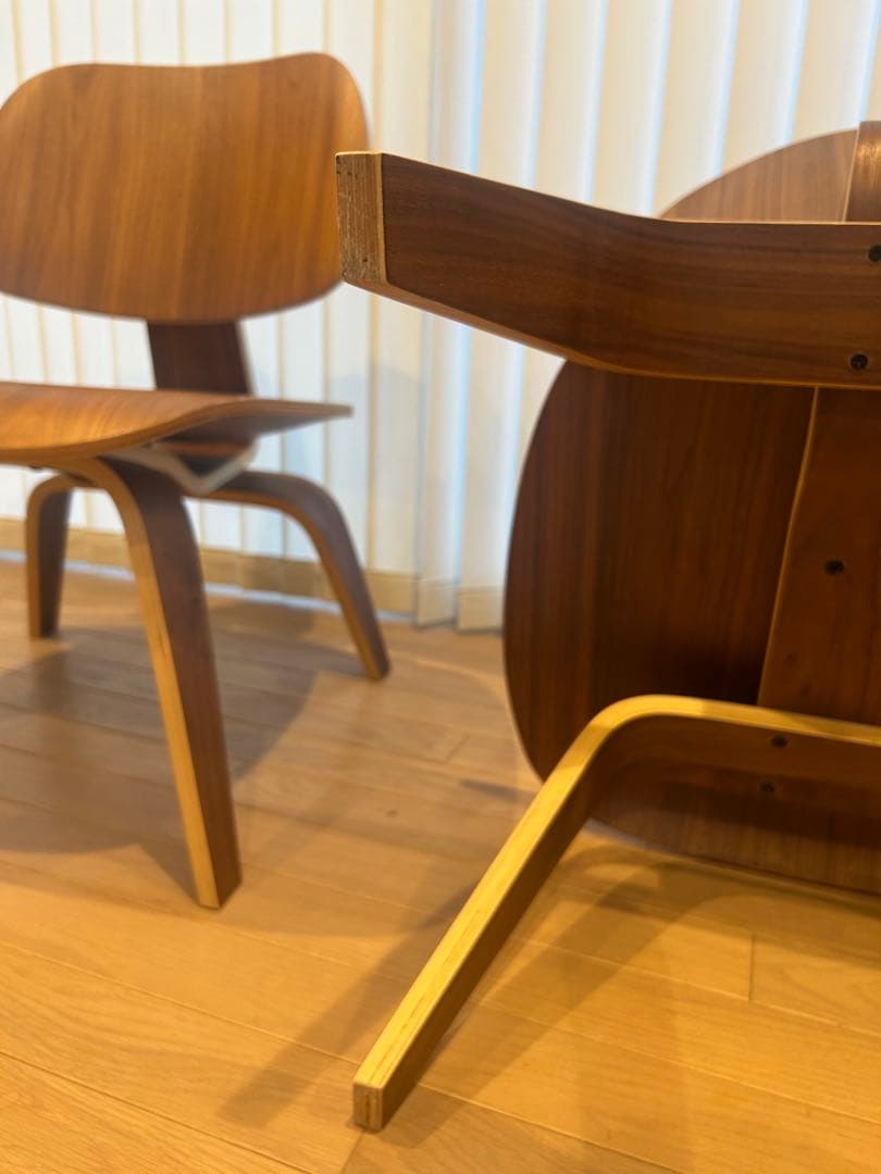 Herman Miller lcw イームズラウンジチェア リプロダクト 2脚
