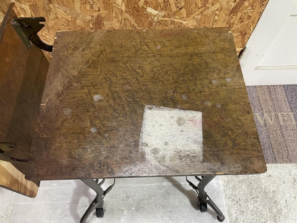 ビンテージ40's　UHL　STEEL　タイプライターデスク