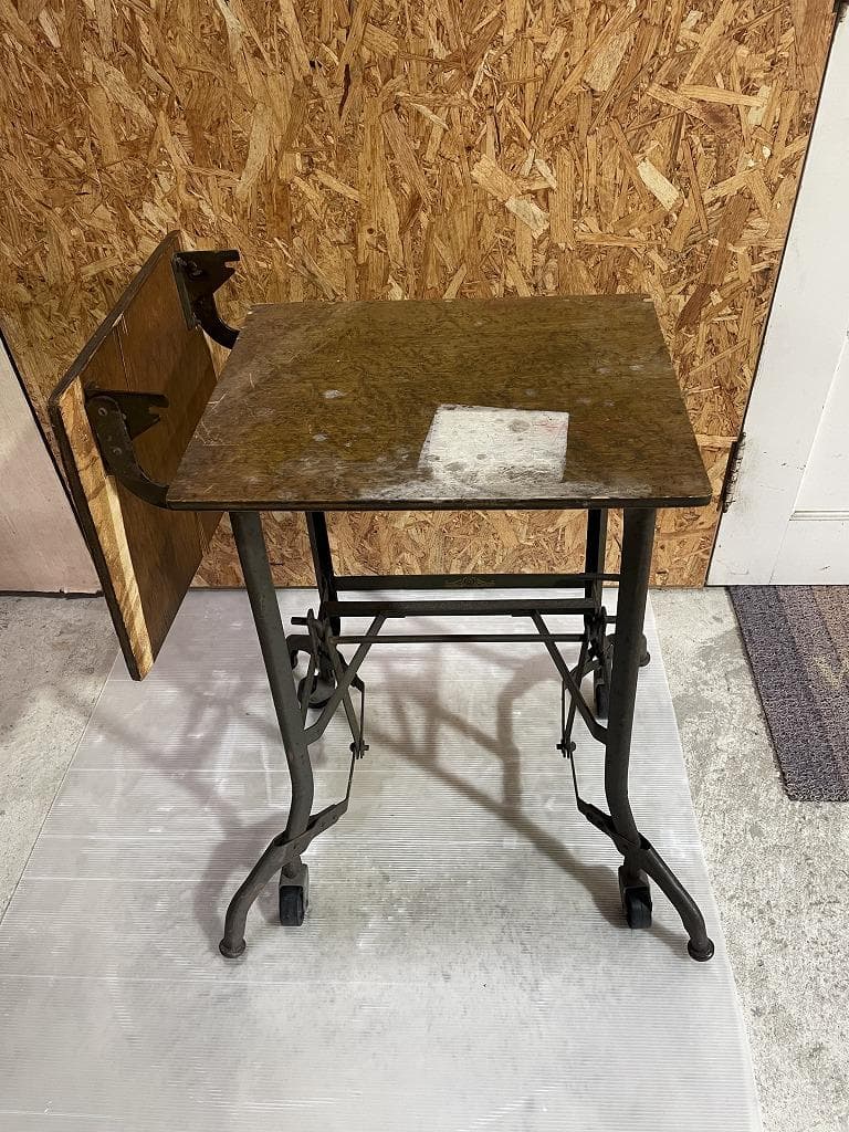 ビンテージ40's　UHL　STEEL　タイプライターデスク