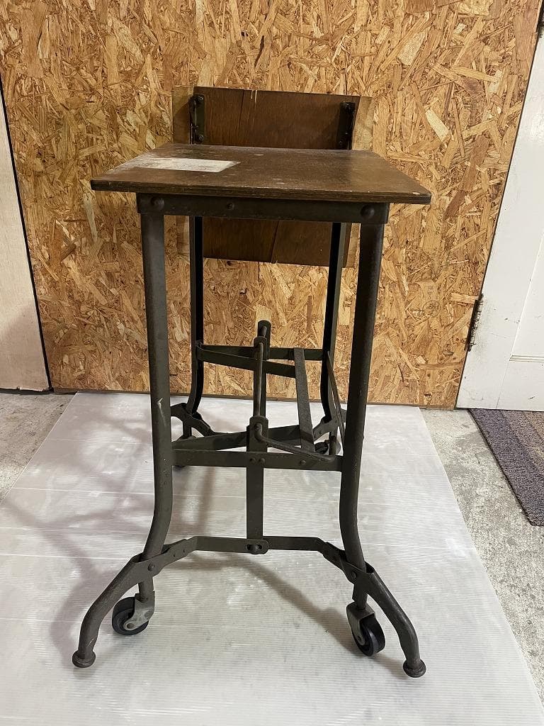ビンテージ40's　UHL　STEEL　タイプライターデスク