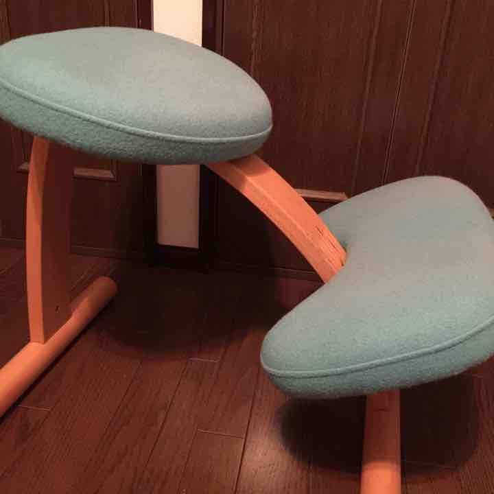 しばらくお休みしますm(__)mバランスチェア 2脚セット 通販生活