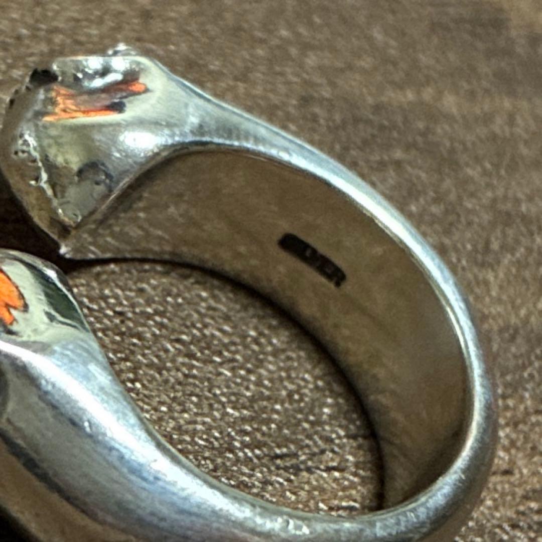 サーティーンデザインズ ダブルマッドフェイスリング