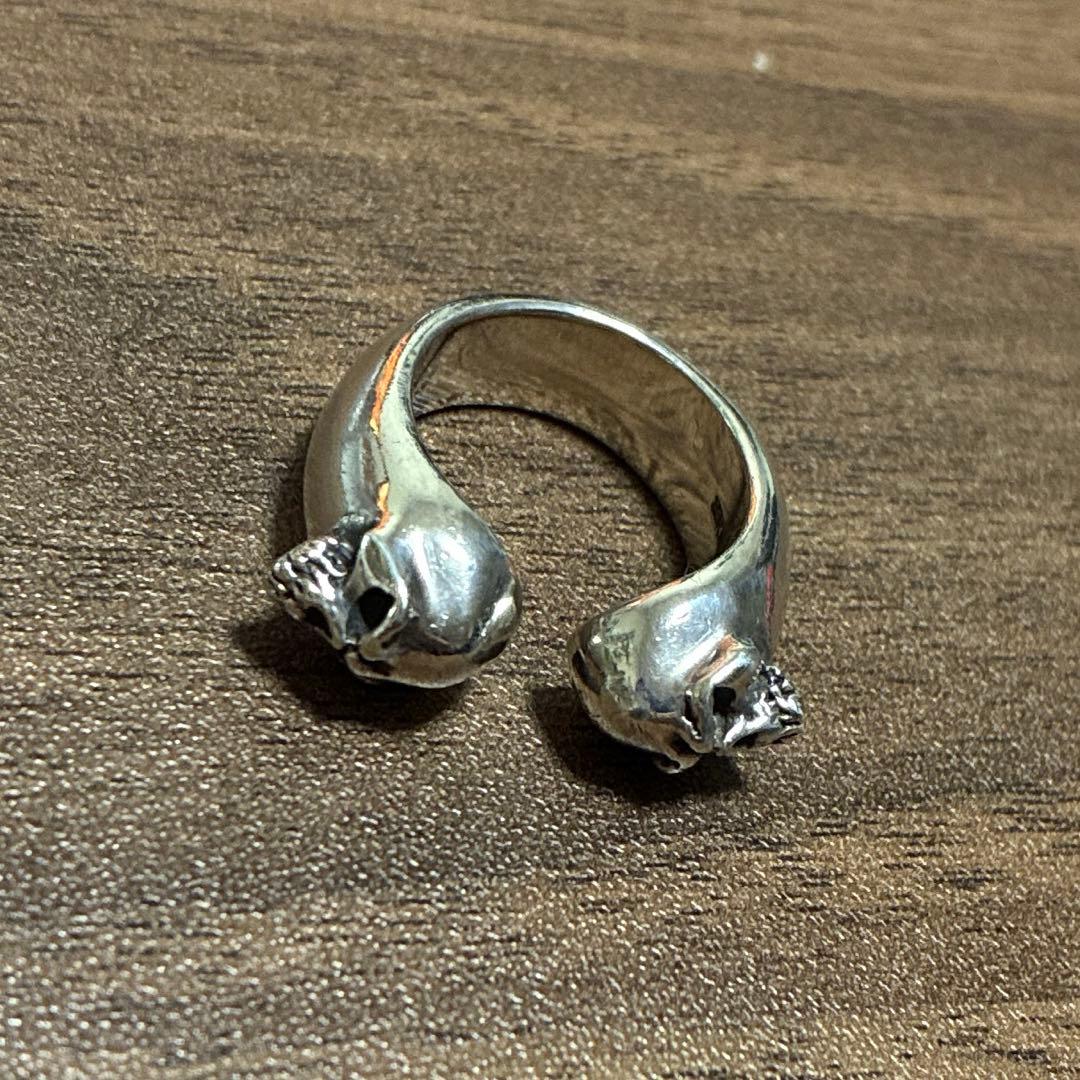 サーティーンデザインズ ダブルマッドフェイスリング