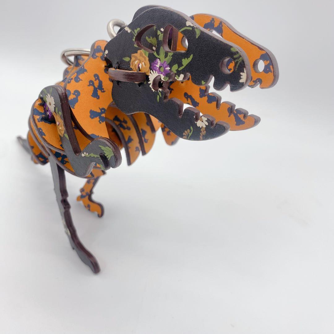 希少 COACH コーチ レキシー 恐竜 3D 立体 キーホルダー チャーム