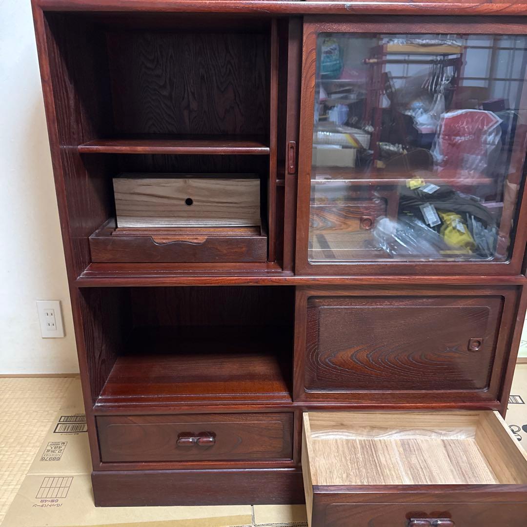 現状渡し　茶箪笥　民芸家具　和家具