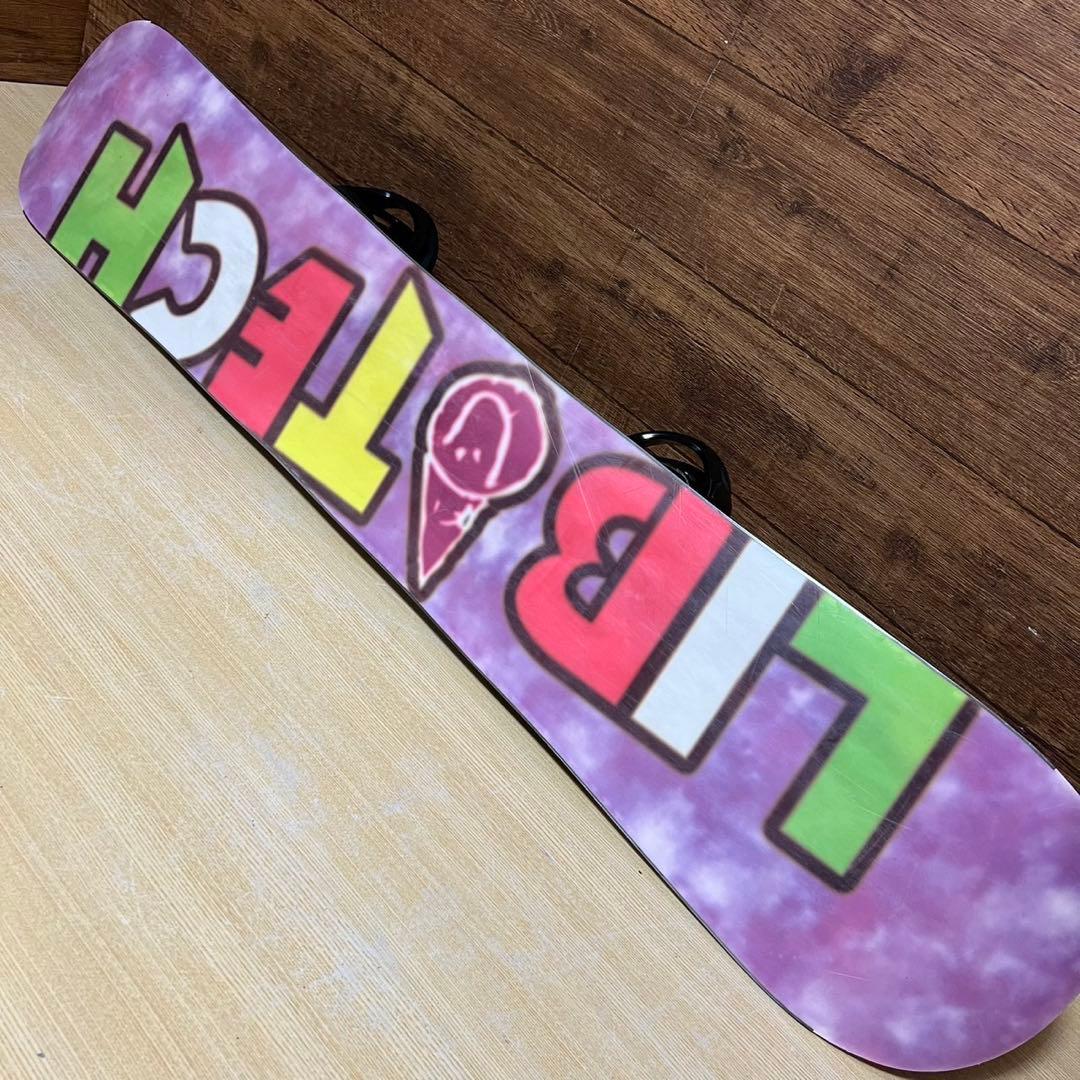 LIBTECH サロモン　初心者オススメ　レディーススノーボード4点　ブーツ無し