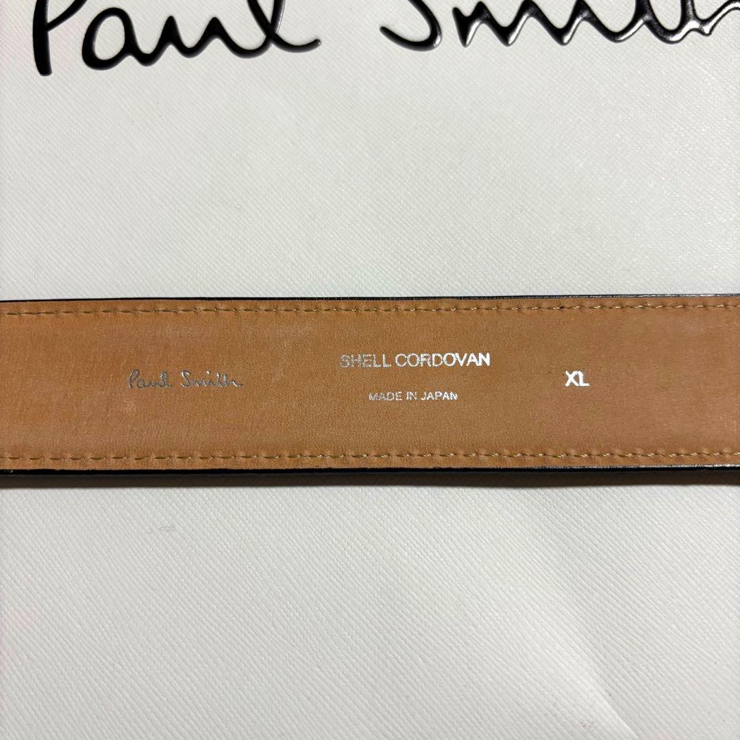 Paul Smith 激レア　シェルコードバン　黒　ベルト　84 ほぼ未使用品
