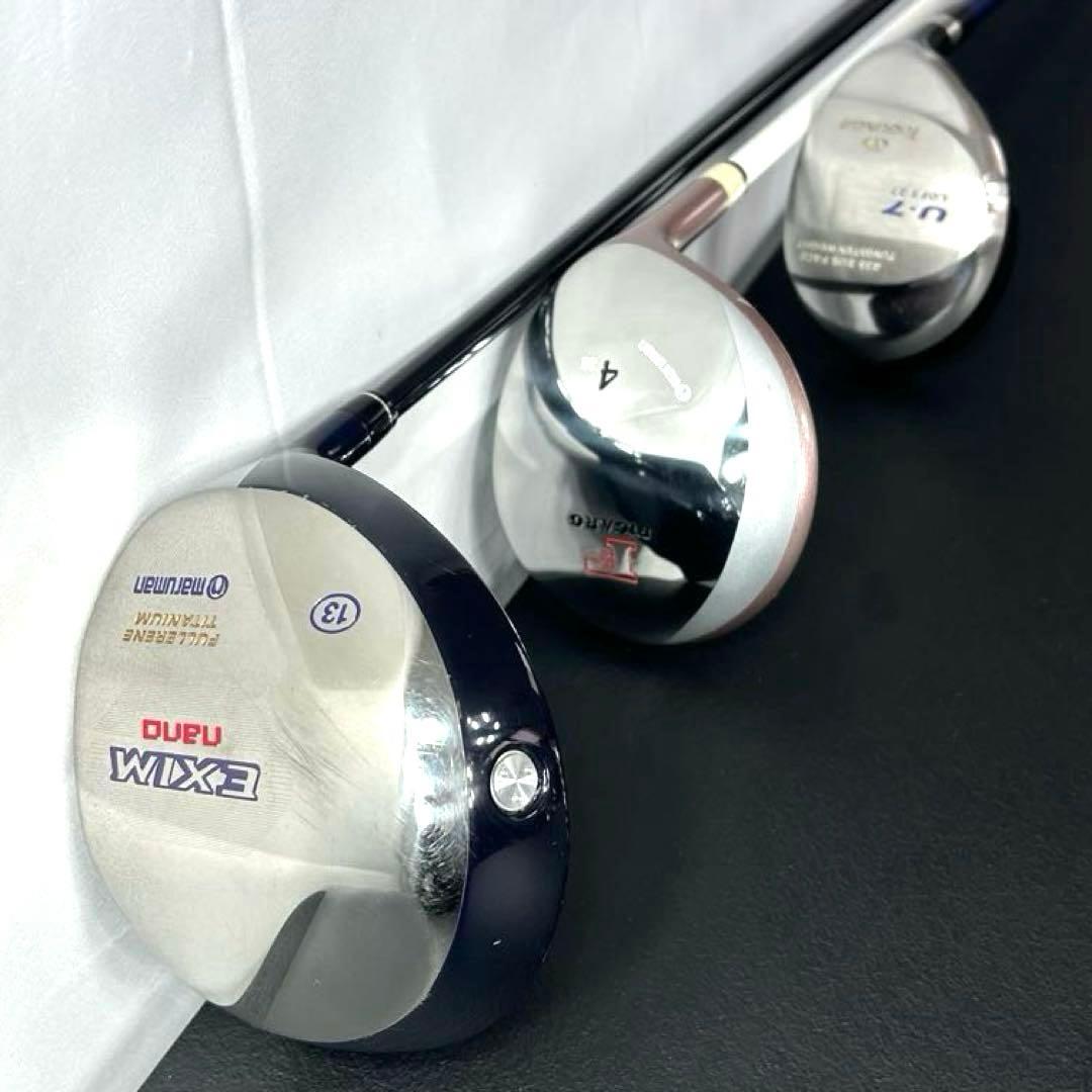 本格派 レディースゴルフクラブ 10本 フルセット ゴルフセット お試しセット