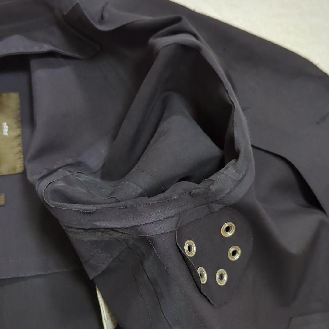 マッキントッシュ L ダンケルド ゴム引きコート キルティングライナー 英国製黒