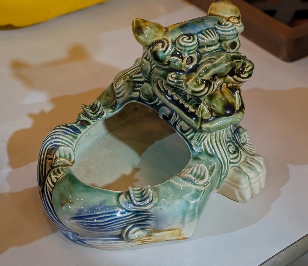 沖縄シーサー灰皿など５点セット