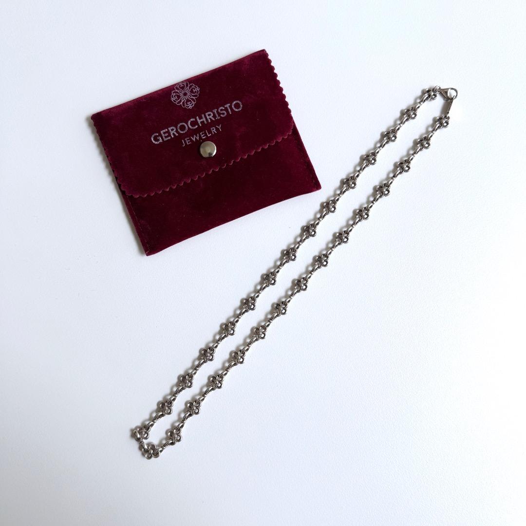 特価 Gerochristo Flower Chain Necklace 完売品
