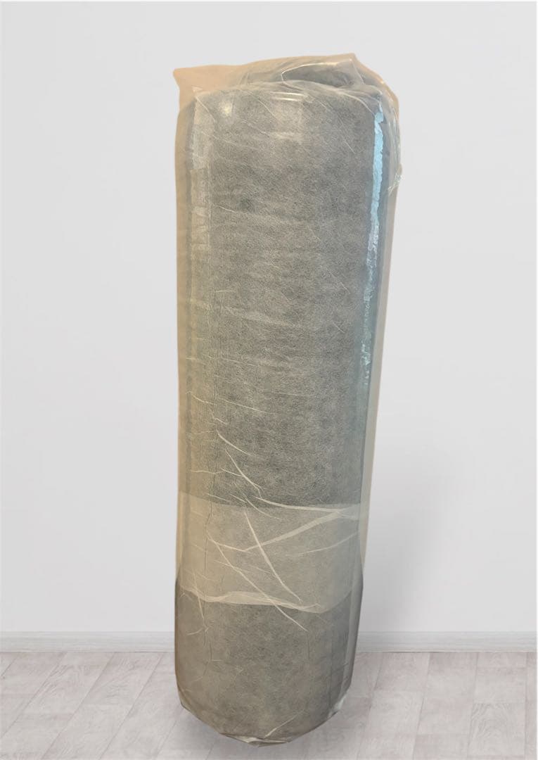 クモリKumori三つ折りマットレス ダブル高反発195×140×6cmブラック