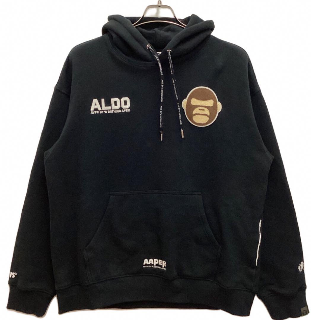 【AAPE】A BATHING APE AAPER UNVS ALDOパイルロゴ