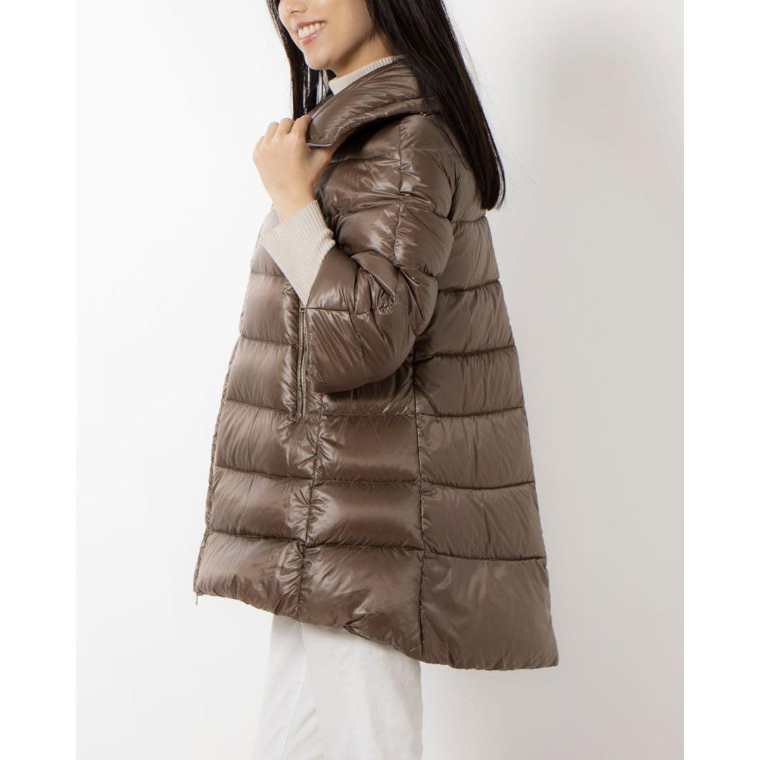 HERNO ヘルノ ダウン７分丈 ロングダウンコート42