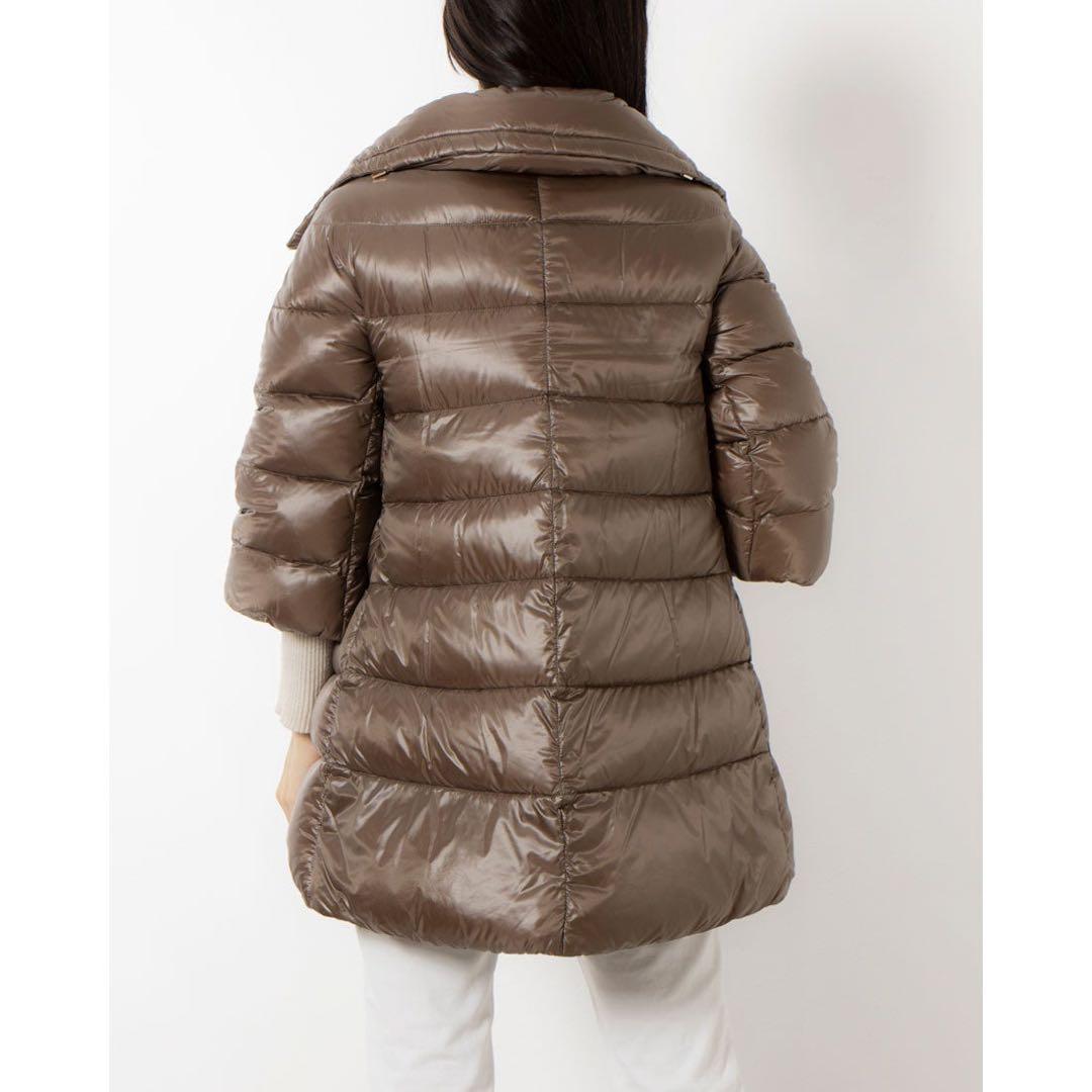 HERNO ヘルノ ダウン７分丈 ロングダウンコート42