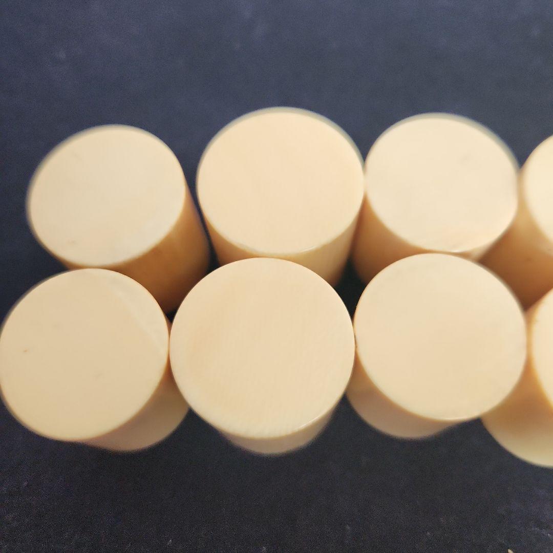 軸先‥天然素材‥６組セット‥掛軸