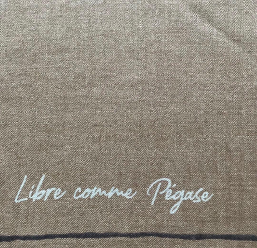 エルメス　カシミヤ シルク 140 スカーフ