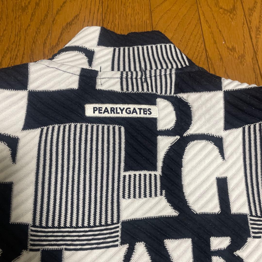 美品PEARLY GATES総柄ジップブルゾン サイズ5