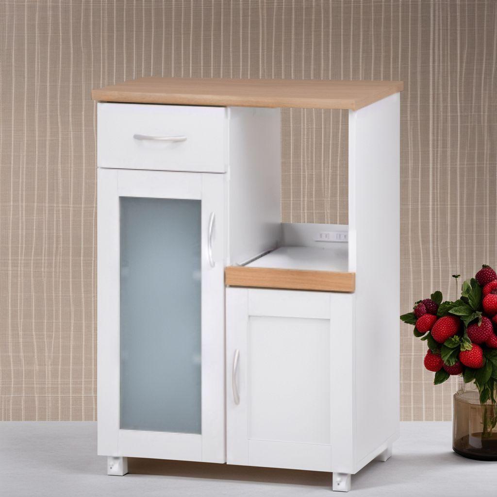 キャスター付き キッチンカウンター 引き出し収納 収納