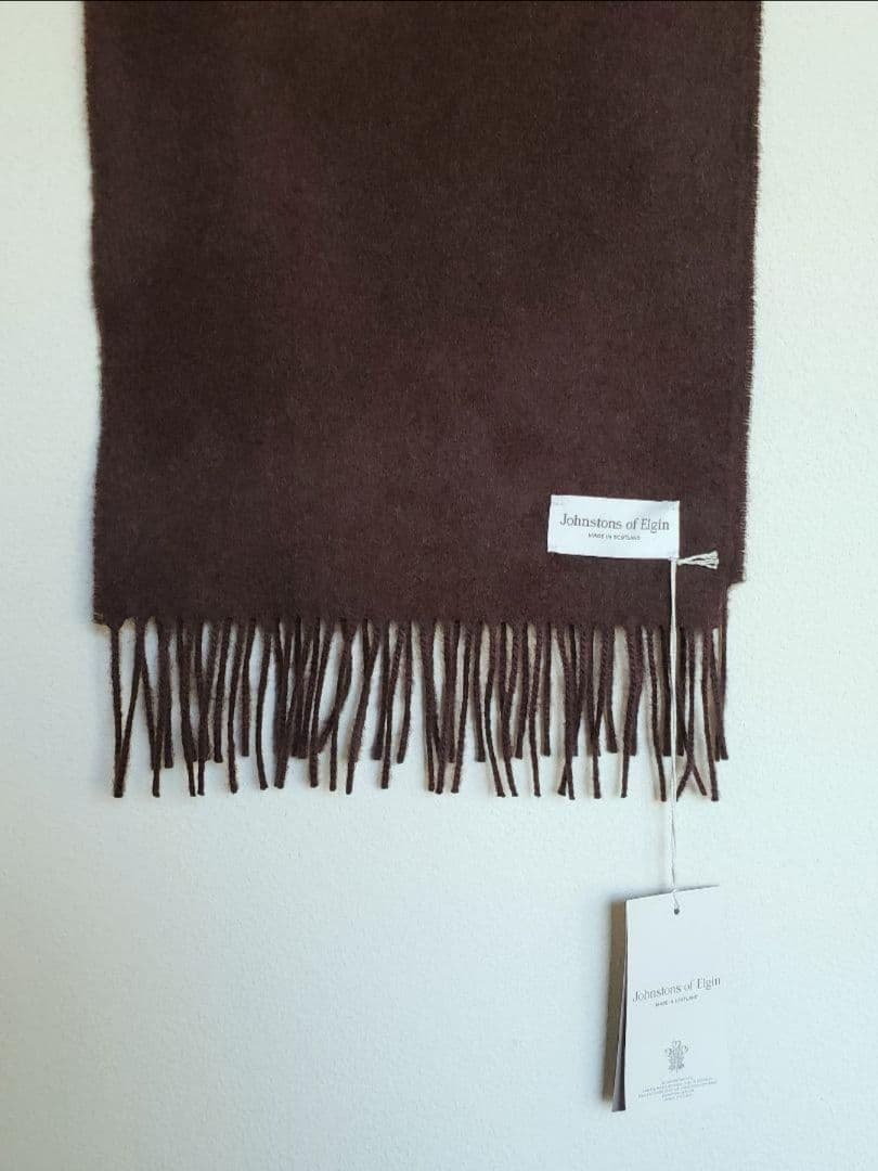 【新品】Johnstons of Elgin 2023 マフラー PEAT