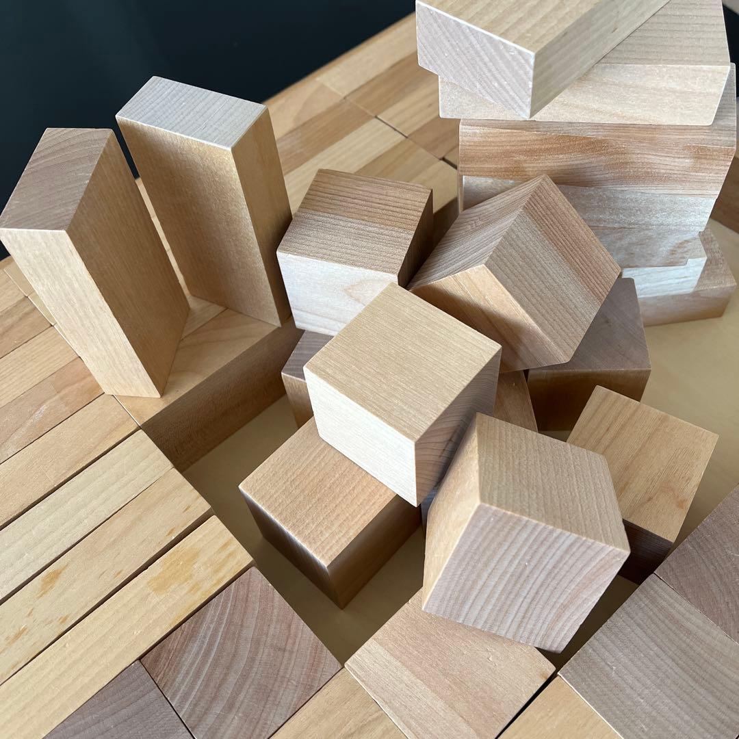 童具館　WAKU-BLOCK45H0 積み木　ワクブロック