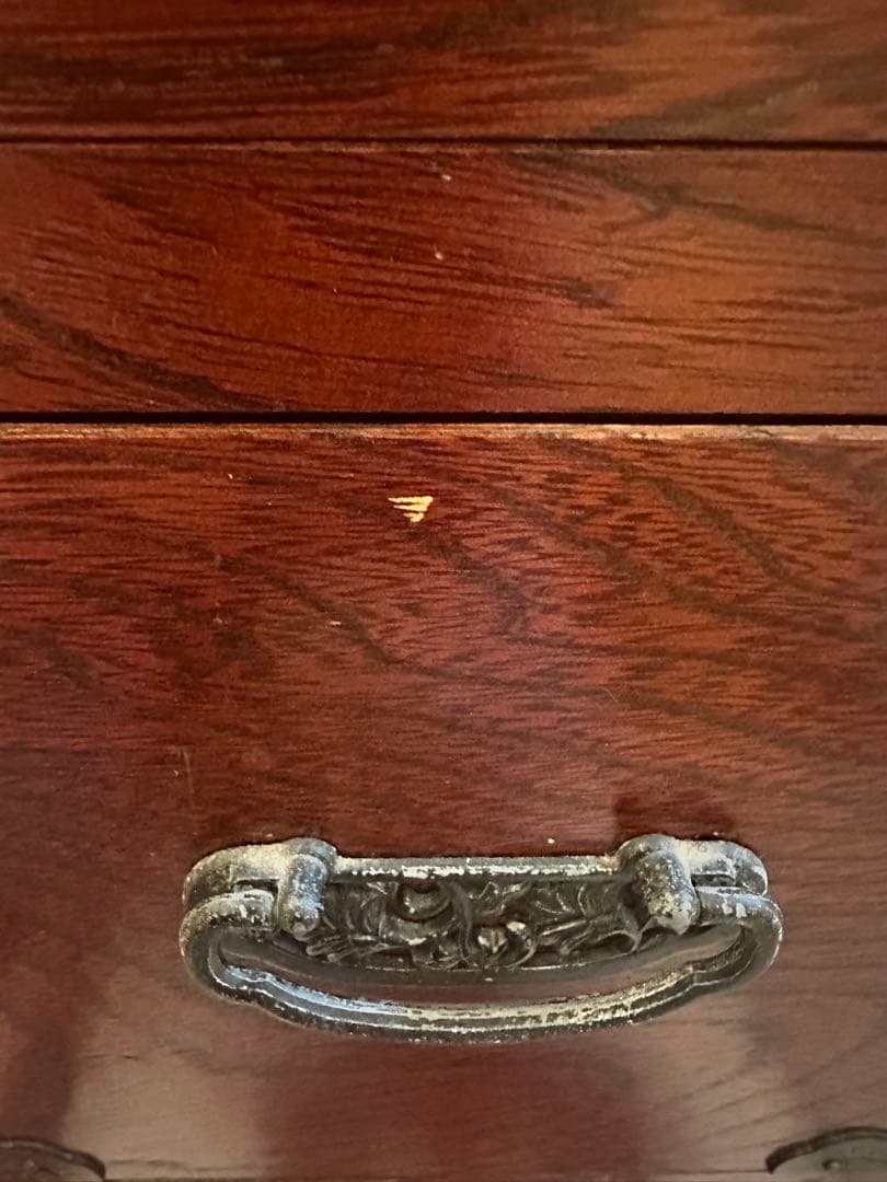 【幸せウサギ 】階段箪笥 木製 アンティーク