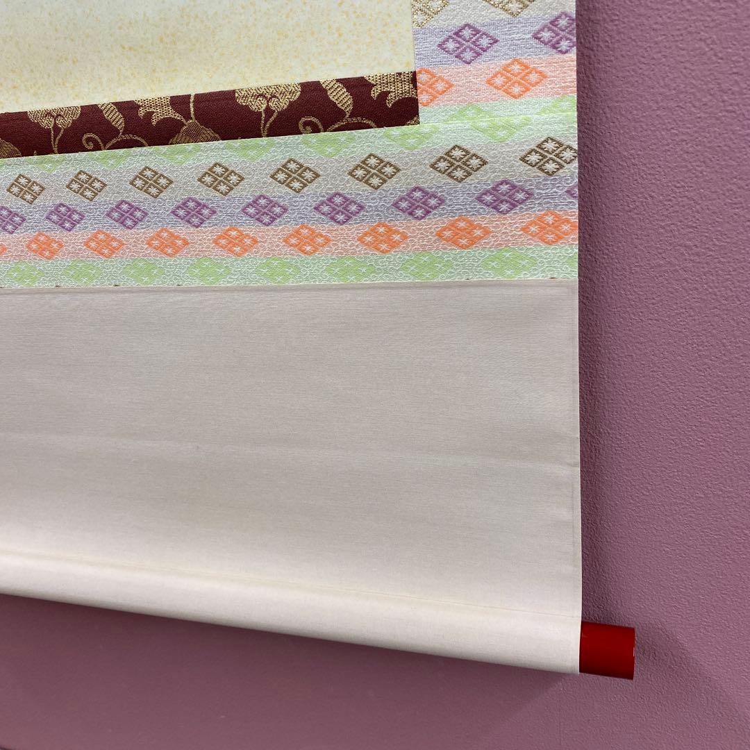 美品 掛け軸 川村観峰作 立雛図 共箱 縁起物 雛人形 ひな祭り